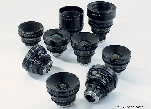 蔡司推出CP.2电影镜头及M4/3和E卡口转接环
