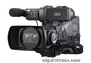 索尼发布XDCAM 3D摄影机 PMW TD300