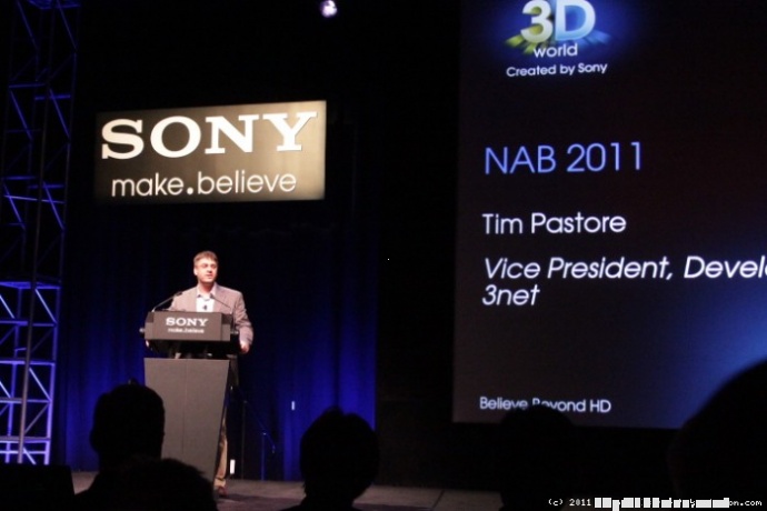 NAB2011传真：NAB2011索尼还有一款3D摄像机 HXR NX3D1哦，索尼今年真疯了