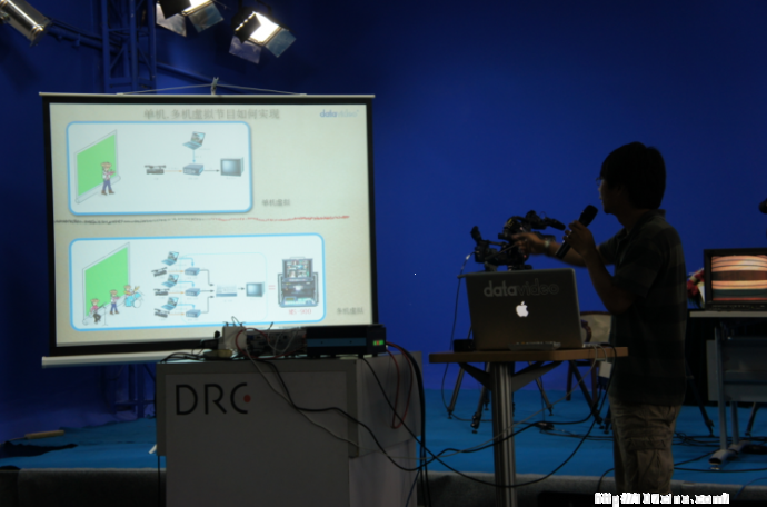 洋铭与你一起分享虚拟演播室的搭建与应用技术