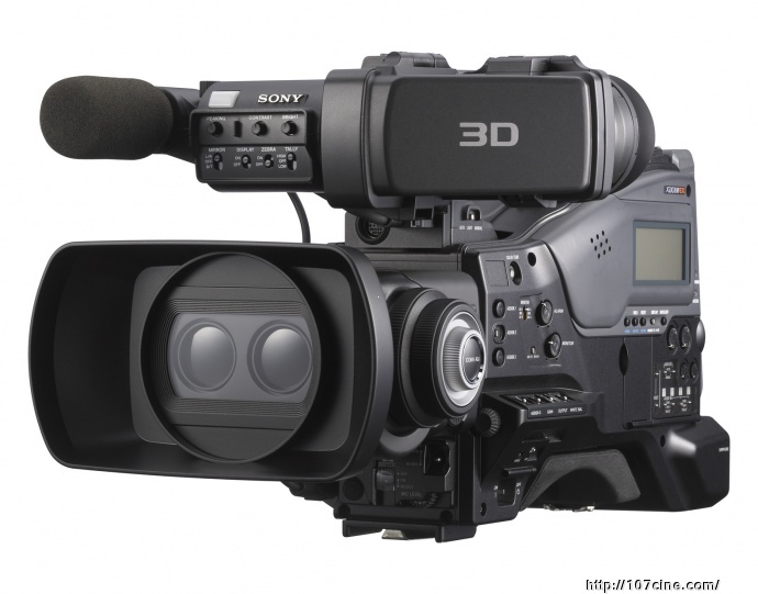 索尼专业3D拍摄产品线再出重拳： 首款肩扛式双镜头3D摄录一体机PMW-TD300将亮相BIRTV2011