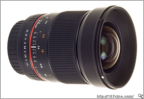 Samyang发布24mm f/1.4 ED AS UMC镜头