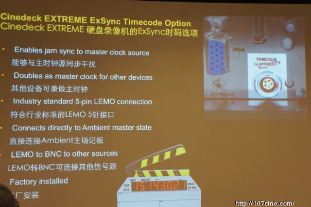 CINEDECK EXTREME硬盘录像机的应用，特性以及优势