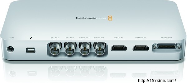 Blackmagic Design宣布支持ThunderboltTM技术的UltraStudio 3D现已发售！