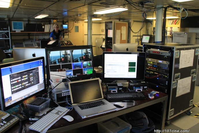 华盛顿大学VISIONS’11远洋科考项目 采用ATEM切换台