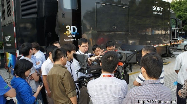 共创高清辉煌 开启3D篇章——索尼3D高清电视转播车全国巡展驶入深圳