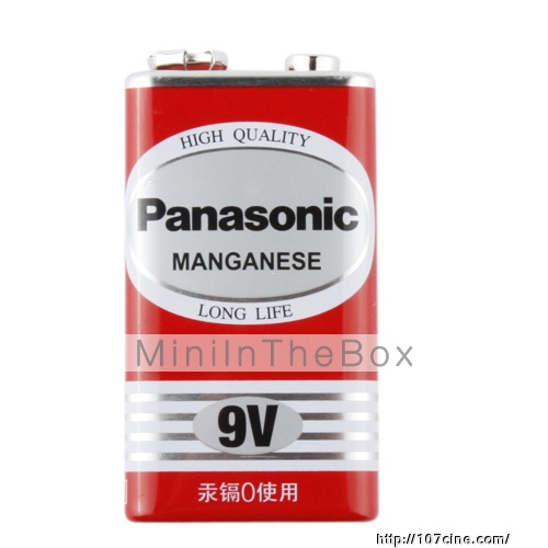 松下 Panasonic 9V碱性电池
