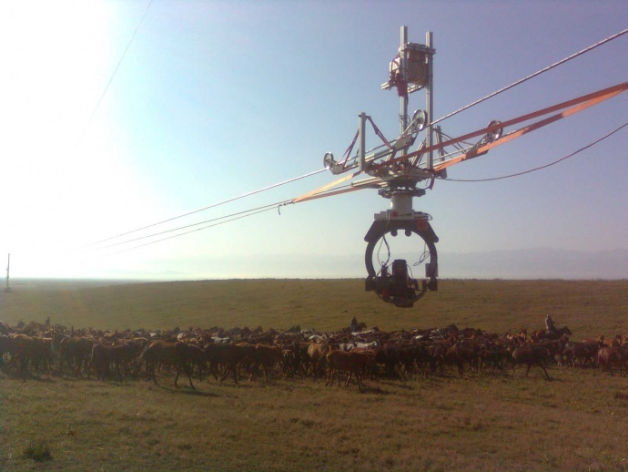 索道拍摄技术在纪录片中的应用