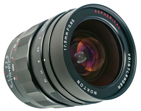 Voigtlander Nokton 17.5mm f/0.95 M4/3镜头发布，1300欧元