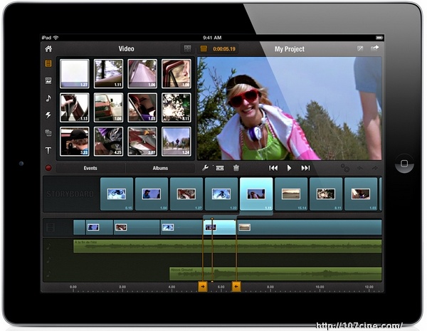 专业电影制作工具Avid Studio推出iPad版