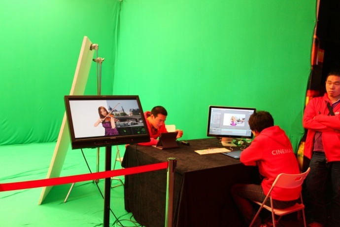 佳能C300上海车墩发布会现场