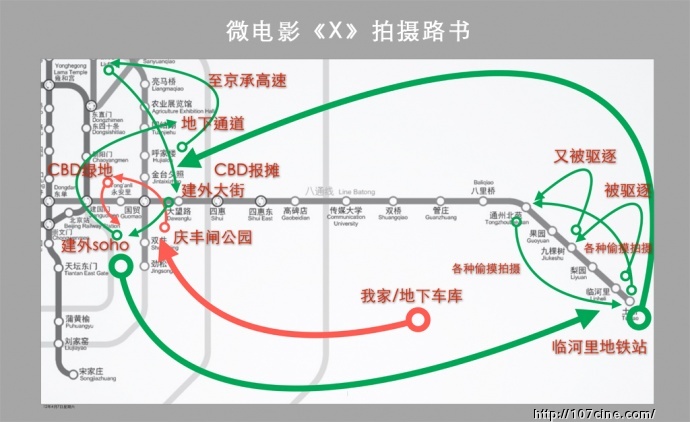 短片《X》预告片以及特殊拍摄手记