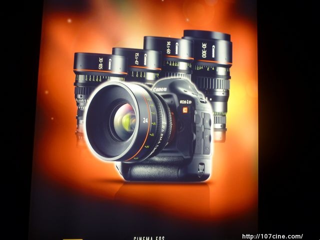 拉斯维加斯 NAB 2012实时报道：canon time :canon imaging what' s next