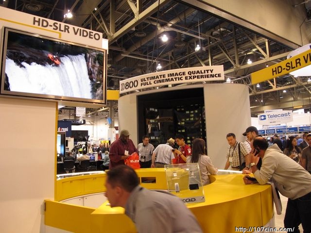 拉斯维加斯 NAB 2012现场实时报道：尼康单刀赴会，D800独秀NAB