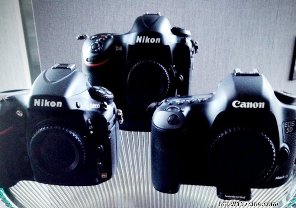 5DIII、D800、D4