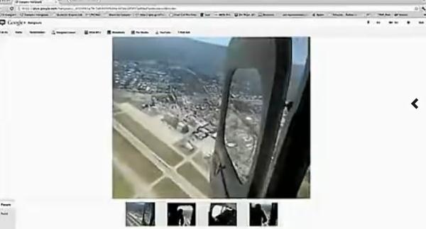 谷歌工程师戴Google Glass智能眼镜在旧金山上空跳伞