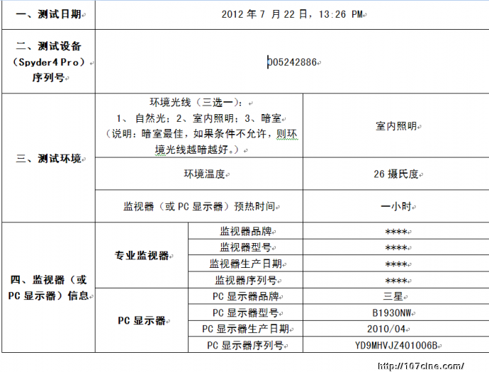 尊正色彩分析软件（测试结果）二