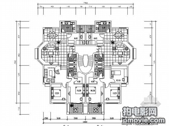 ​ 建筑图：平面图、剖面图、立面图与效果图