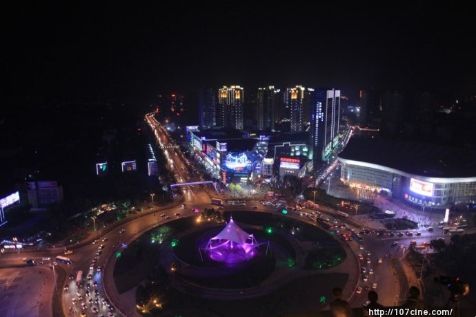 10月志翔航拍与武汉电视台合作航拍城市夜景