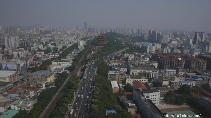 10月志翔航拍与武汉电视台合作航拍城市夜景