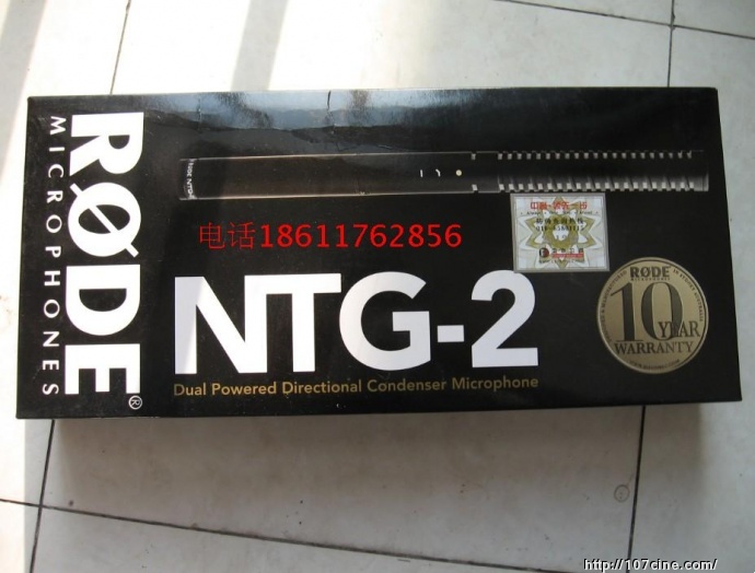 RODE NTG-2　NTG2采访话筒