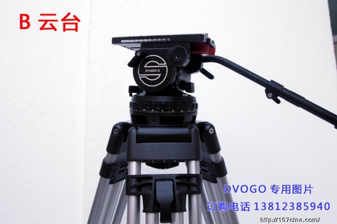 两只150MM腕口萨拿SACHTLER VIEDO 25 II 云台加三脚架！