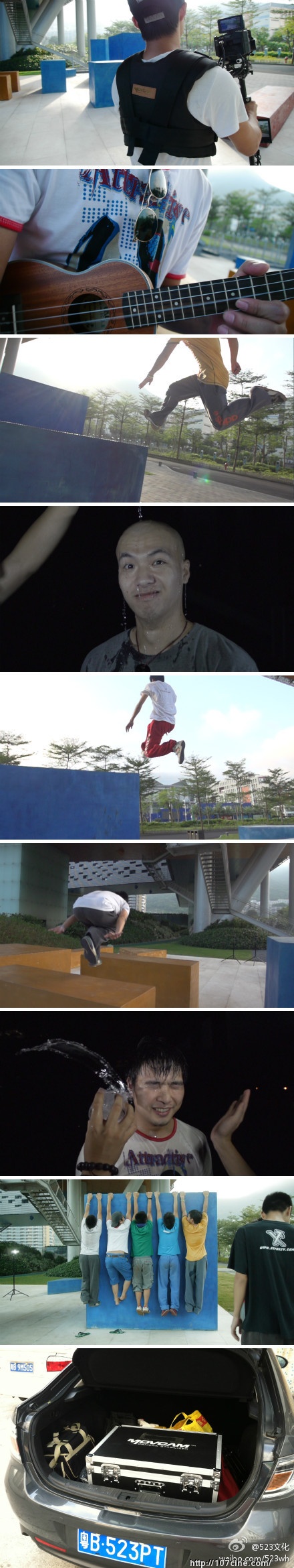 Parkour纪录片中SONY NEX-FS700高速摄像的表现力