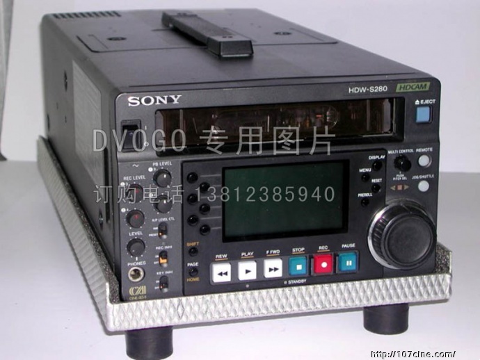 50000元卖SONY JH3放机与75000元卖HDW-S280录放机各一台！HDCAM格式