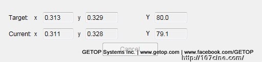 SONY PVM2541 OLED監視器校正測試報告。