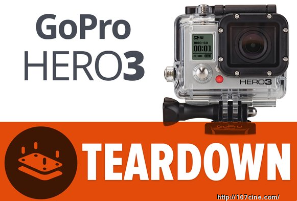 GOPRO ​Hero3​暴力拆解，窥其内部构造