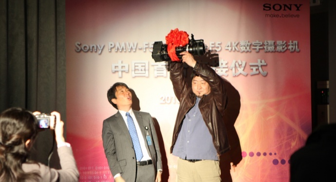 TILTA 铁头 F5&F55 附件亮相 SONY F5&F55中国首发仪式