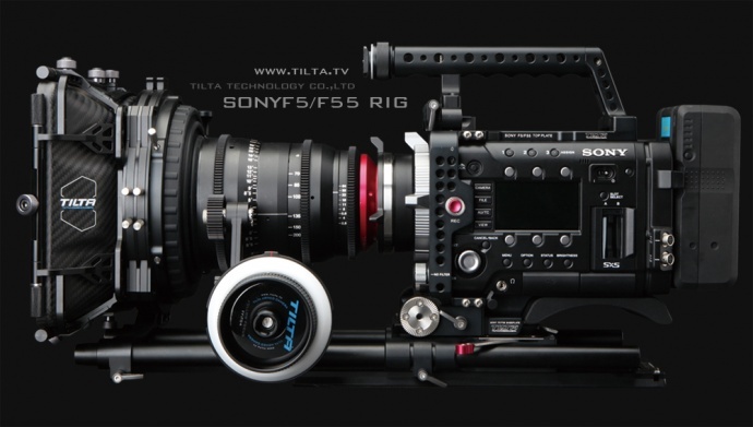 TILTA 铁头 F5&F55 附件亮相 SONY F5&F55中国首发仪式