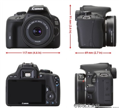 佳能发布EOS 700 和EOS 100，放送两段视频，EOS 100D​拍摄的视频《A Day》​和两个机器介绍视频