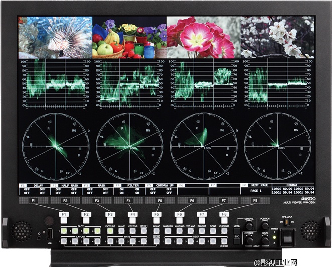 日本Astro 17寸 4K波形监视器