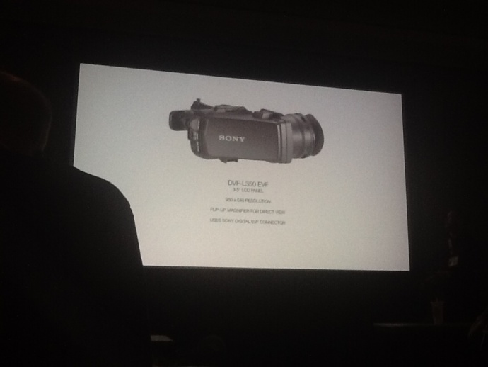 NAB2013 4月7日展会报道（二）：Sony F5/F55 的4K战略