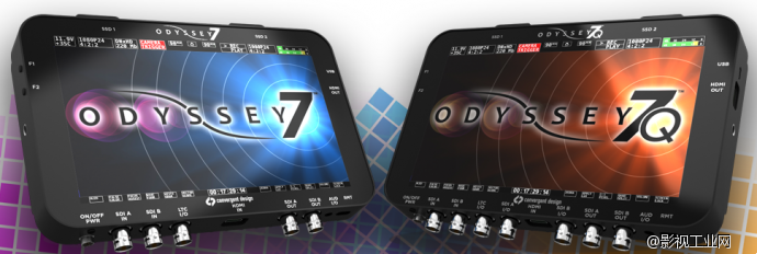 奥德赛Odyssey7和Odyssey7Q支持佳能 EOS C500　4k raw
