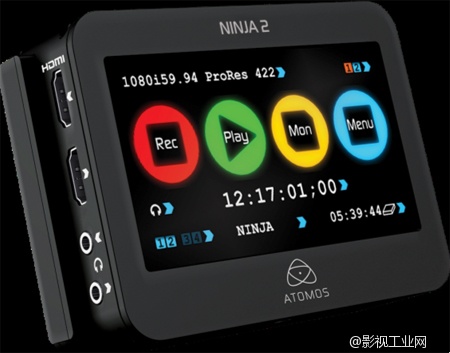 EOS C100 与Atomos Ninja 2 记录仪连接设置