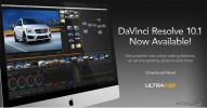 Blackmagic Design发布DaVinci Resolve 10.1，现提供免费下载